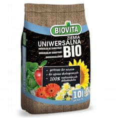 BioVita Univerzální zemina pro květiny BIO natural 10L