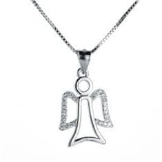 NUBIS Střibrný náhrdelník anděl