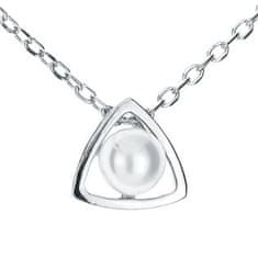 NUBIS Střibrný náhrdelník s přírodní perlou
