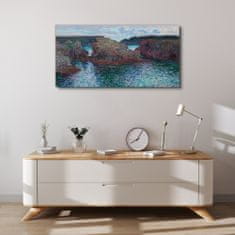 COLORAY.CZ Obraz na plátně Ocean mince Rocks 100x50 cm