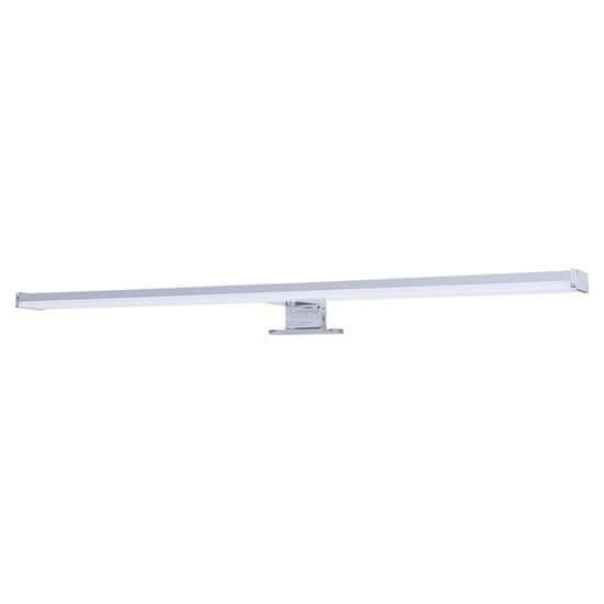 Solight LED koupelnové osvětlení nad zrcadlo, 12W, 900lm, 4000K, IP44, 60cm, stříbrné, WO748