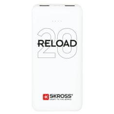 Skross powerbank Reload 20, 20 000mAh, 2x USB-A, DN57