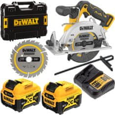 DeWalt Kotoučová pila 12V 140mm 2x5Ah DCS512P2