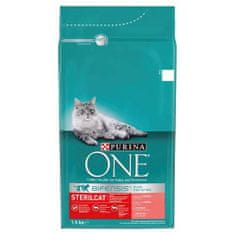 Purina ONE 1,5kg Sterilcat s lososem a pšenicí