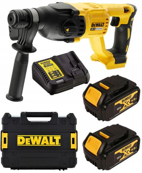 DeWalt Vrtací kladivo DCH133M2 18V XR 2aku 4,0Ah