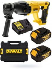 DeWalt Vrtací kladivo DCH133M2 18V XR 2aku 4,0Ah