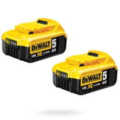 DeWalt Vrtací kladivo DCH274P2T 18V SDS 2.1J 2x5Ah