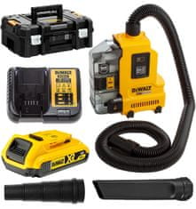 DeWalt Akumulátorový vysavač 18V 1x2Ah DWH161D1 TSTAK