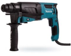 Makita Příklepová vrtačka 800W SDS + 2,4J HR2630 + 19cz