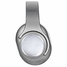 Evolveo SupremeSound 8EQ, Bluetooth sluchátka s mikrofonem, reproduktorem a ekvalizérem 2v1, stříbrná