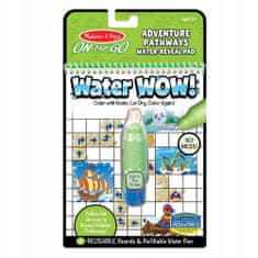 Melissa & Doug Omalovánka WaterWOW Najít cestu Dobrodružství