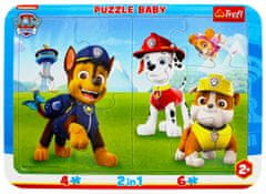 Trefl Rámové puzzle Paw Patrol