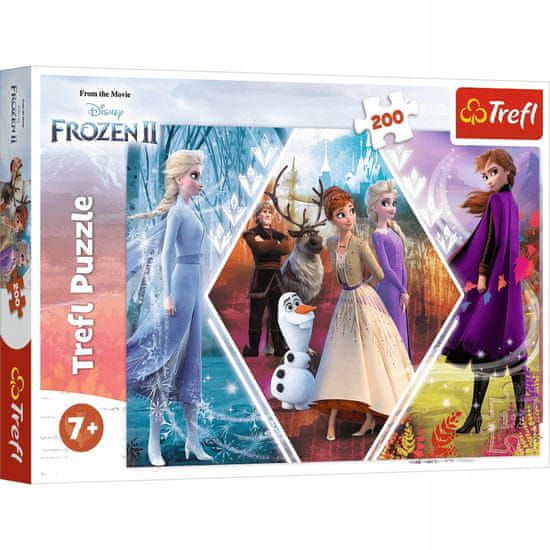 Trefl Puzzle Frozen 200 el Sisters in the Frozen