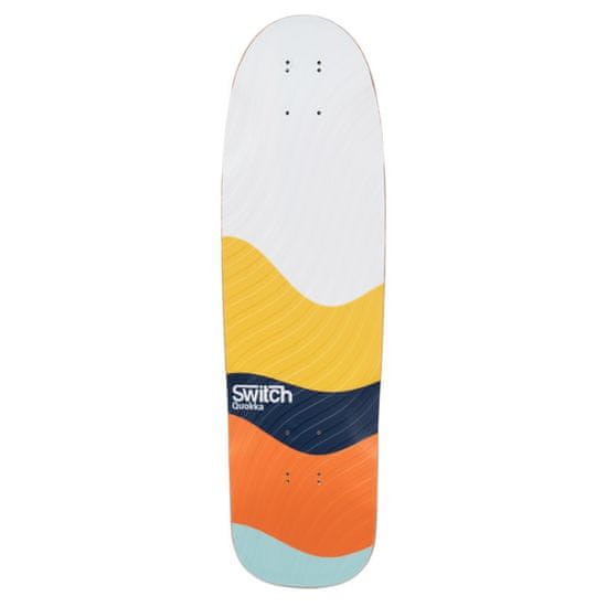 Switch Boards Deck longboardboardový Switch Quokka Sunset pro cruising 3D grafika, PU sidewalls, voděodolný, vrstva proti poškrábání