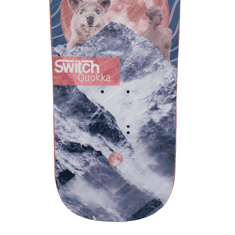 Switch Boards Deck longboardboardový Switch Quokka Collage pro cruising 29.9", 3D grafika, PU sidewalls, voděodolný, vrstva proti poškrábání