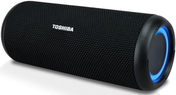 parádní Bluetooth přenosný reproduktor toshiba TY-WSP201 tws funkce super zvuk usbc nabíjení