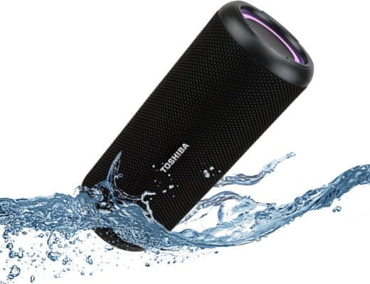 parádny Bluetooth prenosný reproduktor toshiba TY-WSP201 tws funkcie super zvuk usbc nabíjanie