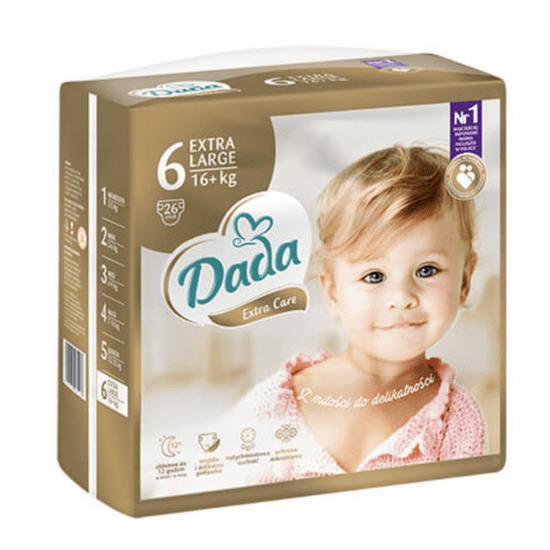 Dada Dada Extra Care 6 Extra Large +16 kg 26 ks