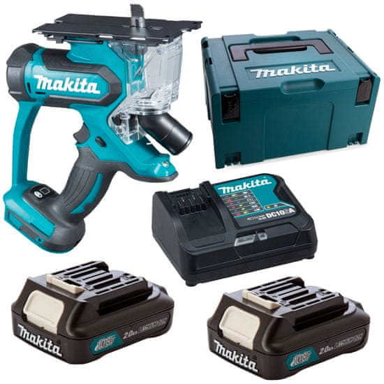 Makita Řezačka na sádrokartony 2x2Ah 12V SD100DSAJ