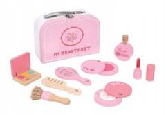 Lelin Sada dřevěných kufrů Beauty Suitcase