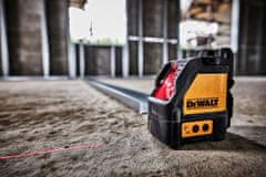 DeWalt Křížový čárový laser 15m červený DW088K + stativ