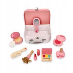 Lelin Sada dřevěných kufrů Beauty Suitcase