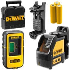 DeWalt  DW088KD křížový čárový laser + DE0892 DETEKTOR 50m