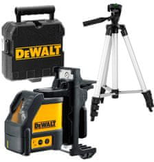 DeWalt Křížový čárový laser 15m červený DW088K + stativ