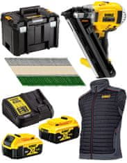 DeWalt hřebíkovačka 18V 2x5Ah +500 hřebíky DCN692P2