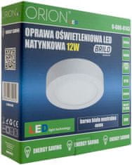 Orion Povrchová montáž led panelu brilo 175mm, 12w, 960lm