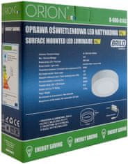 Orion Povrchová montáž led panelu brilo 175mm, 12w, 960lm