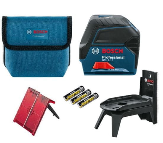 Bosch Křížový laser gcl 2-15+rm1 box