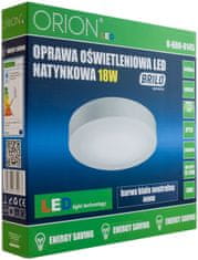 Orion Povrchová montáž led panelu brilo 240mm, 18w, 1440lm