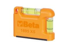 Beta Mini kapesní vodováha 2 libelky, magnetická základna