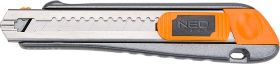 NEO Nůž, odlamovací čepel 18 mm kovové tělo