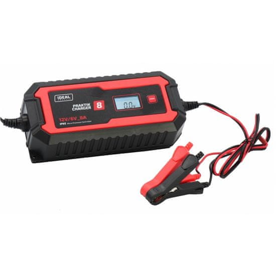 Ideal Nabíječka Practik 8 lcd 6/12V smart charger