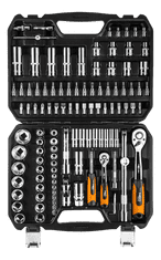NEO Sada nástrčných klíčů 1/2'',1/4'' 110 kusů