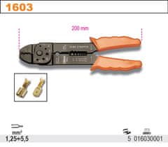 Beta Otevřené krimpovací kleště 1,25-5,5