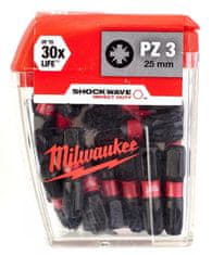 Milwaukee Bit shockwave pz3 25mm 25 ks.