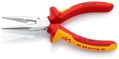 Knipex Izolované půlkruhové rovné štípací kleště 160 mm