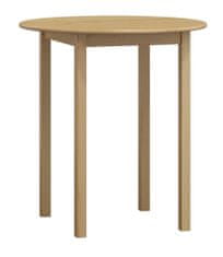 eoshop Stůl kruhový Nr.3 - průměr 50 cm (Barva dřeva: Borovice)