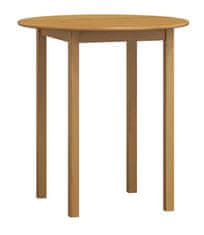 eoshop Stůl kruhový Nr.3 - průměr 60 cm (Barva dřeva: Olše)