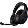 HyperX HP Cloud Flight - Wireless Gaming Headset (Black-Blue) - PS5-PS4