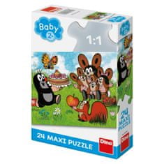 InnoVibe Maxi puzzle Krtkovy narozeniny - 24 dílků