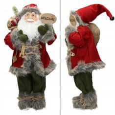 Koopman Vánoční figurka Santa Clause dekorativní červená 80 cm