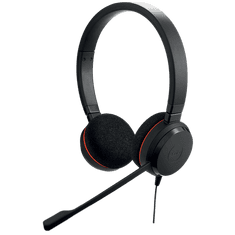 Jabra Evolve 20/Stereo/USB-C/Drát/MS/Černá