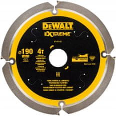 DeWalt Kotoučová pila 190x30mm widia EXTREME DT1472