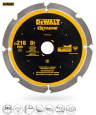 DeWalt Kotoučová pila 216x30mm widia EXTREME DT1473