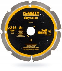 DeWalt Kotoučová pila 216x30mm widia EXTREME DT1473