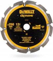 DeWalt Kotoučová pila 250x30mm widia EXTREME DT1474